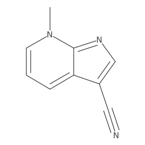 7-Methyl-7H-pyrrolo[2,3-b]pyridine-3-carbonitrile Structure