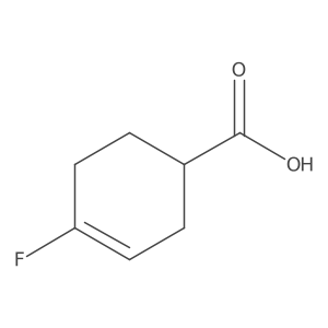 4-Fluorocyclohex-3-ene-1-carboxylic acid结构式