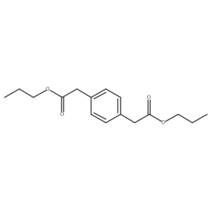 1,4-Dipropyl 1,4-benzenediacetate Structure