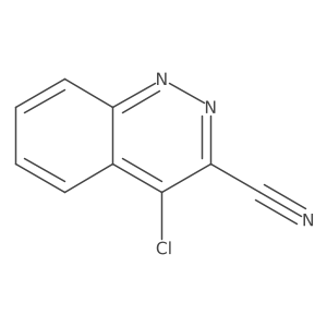 4-Chlorocinnoline-3-carbonitrile Structure