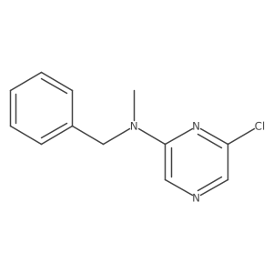 N-benzyl-6-chloro-N-methylpyrazin-2-amine Structure