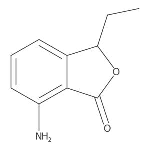 7-Amino-3-ethyl-1(3H)-isobenzofuranone结构式
