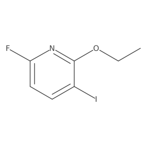 2-Ethoxy-6-fluoro-3-iodopyridine Structure