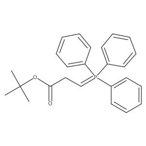 tert-Butyl 3-(triphenyl-l5-phosphaneylidene)propanoate Structure