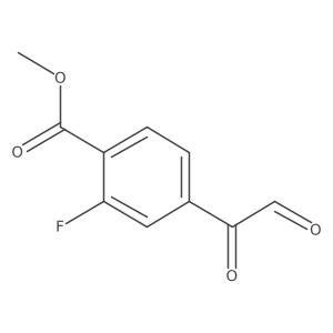 Methyl 2-fluoro-4-(oxoacetyl)benzoate Structure