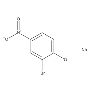 2-Bromo-4-nitrophenol sodium结构式