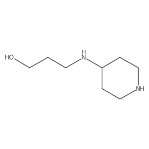 3-(4-piperidinylamino)-1-Propanol Structure