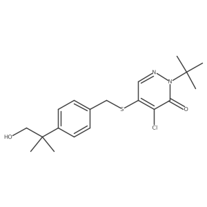 2-Hydroxy Pyridaben Structure