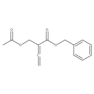 Benzyl2-(acetoxymethyl)buta-2,3-dienoate结构式
