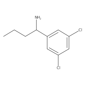 (R)-1-(3,5-dichlorophenyl)butylamine结构式