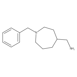 (1-Benzylazepan-4-yl)methanamine结构式