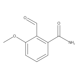 2-Formyl-3-methoxybenzamide结构式