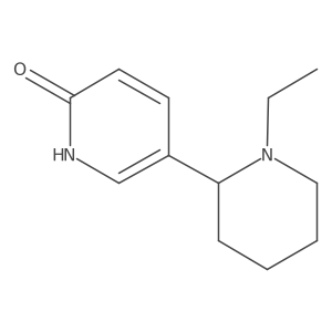 5-(1-Ethylpiperidin-2-yl)-1,2-dihydropyridin-2-one Structure