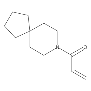 1-(8-Azaspiro[4.5]decan-8-yl)prop-2-en-1-one结构式