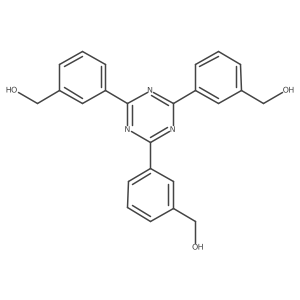 ((1,3,5-Triazine-2,4,6-triyl)tris(benzene-3,1-diyl))trimethanol Structure