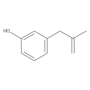 3-(3-Hydroxyphenyl)-2-methyl-1-propene Structure
