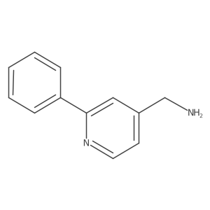 (2-Phenylpyridin-4-yl)methanamine Structure