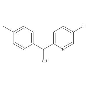 (5-Fluoropyridin-2-yl)(p-tolyl)methanol Structure