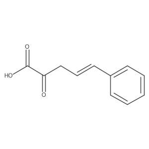 2-Oxo-5-phenylpent-4-enoic acid Structure