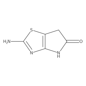 2-Amino-4H-pyrrolo[2,3-d]thiazol-5(6H)-one结构式