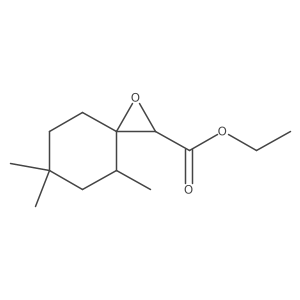 Ethyl 4,6,6-trimethyl-1-oxaspiro[2.5]octane-2-carboxylate Structure