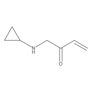 1-(Cyclopropylamino)but-3-EN-2-one Structure