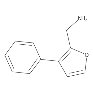3-Phenyl-2-furanmethanamine结构式