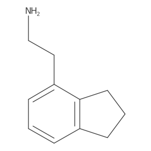 2-(2,3-dihydro-1H-inden-4-yl)ethan-1-amine Structure