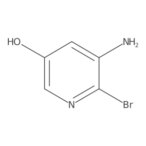 5-Amino-6-bromopyridin-3-ol结构式