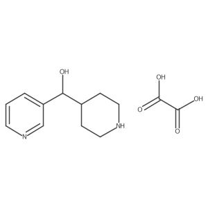 Piperidin-4-yl(pyridin-3-yl)methanol oxalate Structure