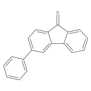 3-Phenyl-9H-fluoren-9-one Structure