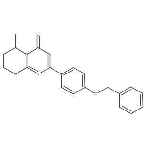 2-[4-(Benzyloxy)phenyl]-6-methyl-4H,6H,7H,8H,9H-pyrido[1,2-a]pyrimidin-4-one结构式