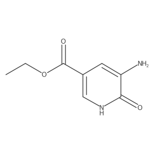 Ethyl 5-amino-6-oxo-1,6-dihydropyridine-3-carboxylate Structure