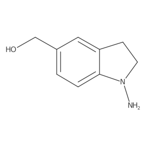 (1-Aminoindolin-5-yl)methanol结构式