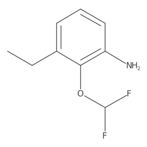 2-(Difluoromethoxy)-3-ethylaniline Structure