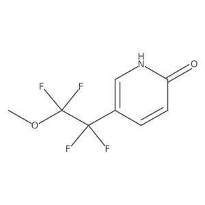 5-(1,1,2,2-Tetrafluoro-2-methoxyethyl)pyridin-2(1H)-one Structure