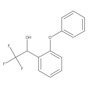 2,2,2-Trifluoro-1-(2-phenoxyphenyl)ethanol Structure