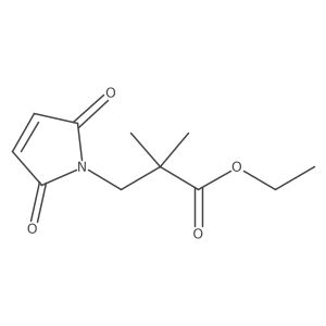 Ethyl 3-(2,5-dioxo-2,5-dihydro-1H-pyrrol-1-YL)-2,2-dimethylpropanoate结构式