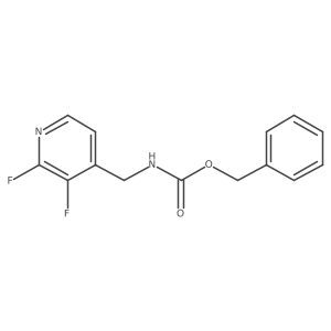 benzyl N-[(2,3-difluoropyridin-4-yl)methyl]carbamate Structure
