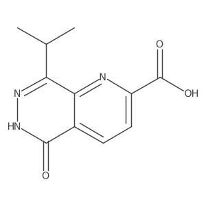 8-Isopropyl-5-oxo-5,6-dihydropyrido[2,3-d]pyridazine-2-carboxylic acid Structure