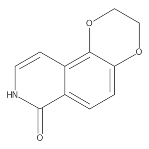 2,3-Dihydro-[1,4]dioxino[2,3-F]isoquinolin-7(8H)-one结构式