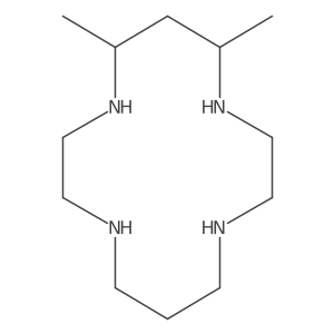 5,7-Dimethyl-1,4,8,11-tetraazacyclotetradecane Structure