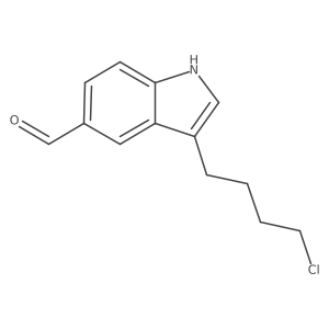 3-(4-Chlorobutyl)-1H-indole-5-carbaldehyde结构式