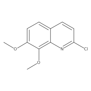 2-Chloro-7,8-dimethoxyquinoline Structure