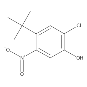 4-Tert-butyl-2-chloro-5-nitro-phenol Structure