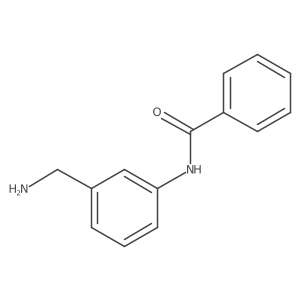 N-[3-(aminomethyl)phenyl]benzamide结构式