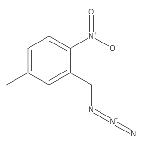 2-(Azidomethyl)-4-methyl-1-nitrobenzene结构式