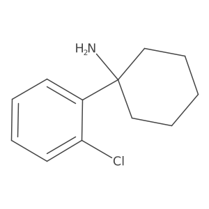1-(2-Chlorophenyl)cyclohexan-1-amine结构式