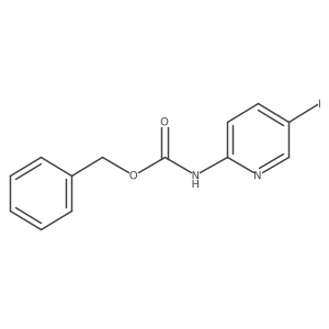 benzyl N-(5-iodopyridin-2-yl)carbamate Structure