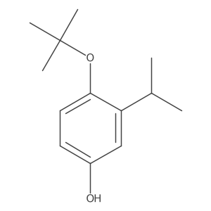 4-Tert-butoxy-3-isopropylphenol Structure